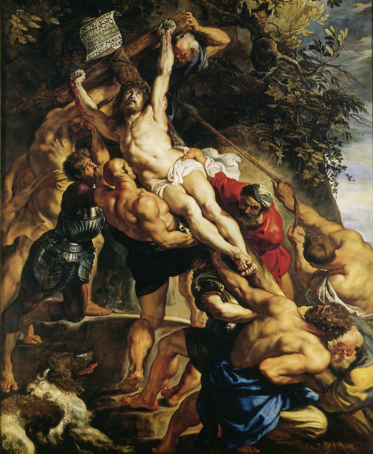  [갤러리] 십자가에 올려지는 그리스도 (The Elevation of the Cross): 루벤스