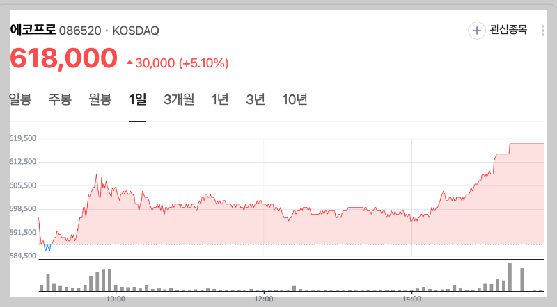 에코프로 주식 액면분할 배당금