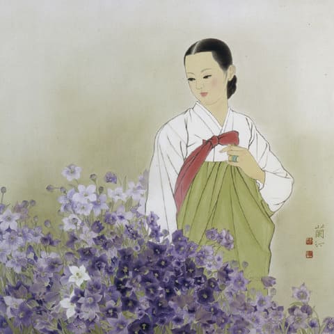  봄처녀 - 이은상 시 / 홍난파 곡 (듣기/가사/악보)