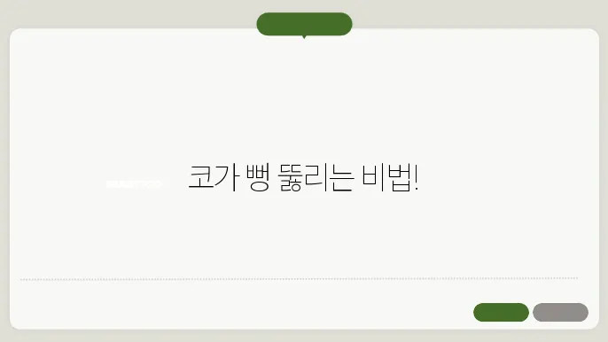 비염 치료에는 생리식염수 코 세상이 제일 효과적