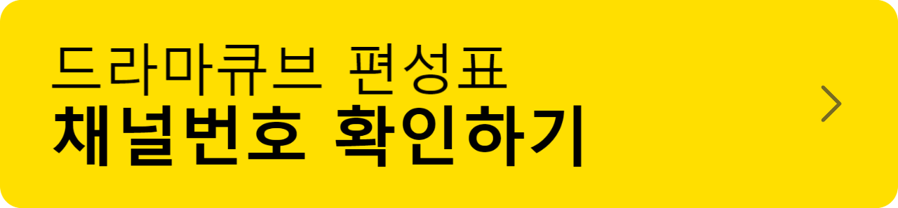 드라마큐브 편성표 채널번호/프로그램 확인 + 무료 보기 방법 총정리