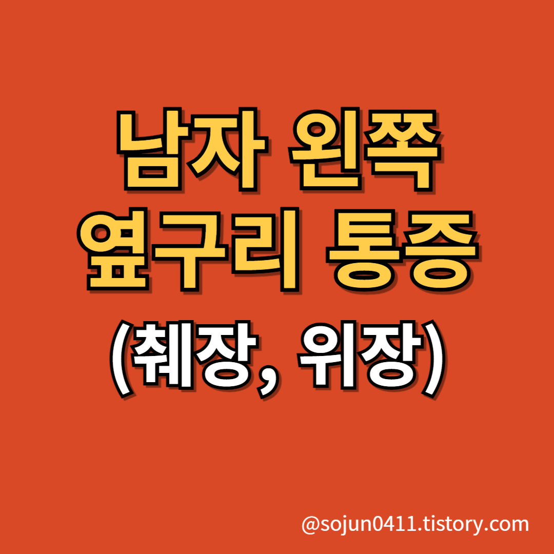 남자 왼쪽 옆구리 통증 썸네일