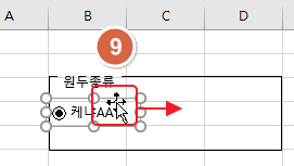 엑셀 옵션 버튼 복사 단축키