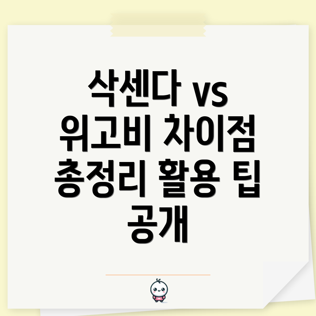 삭센다 vs 위고비