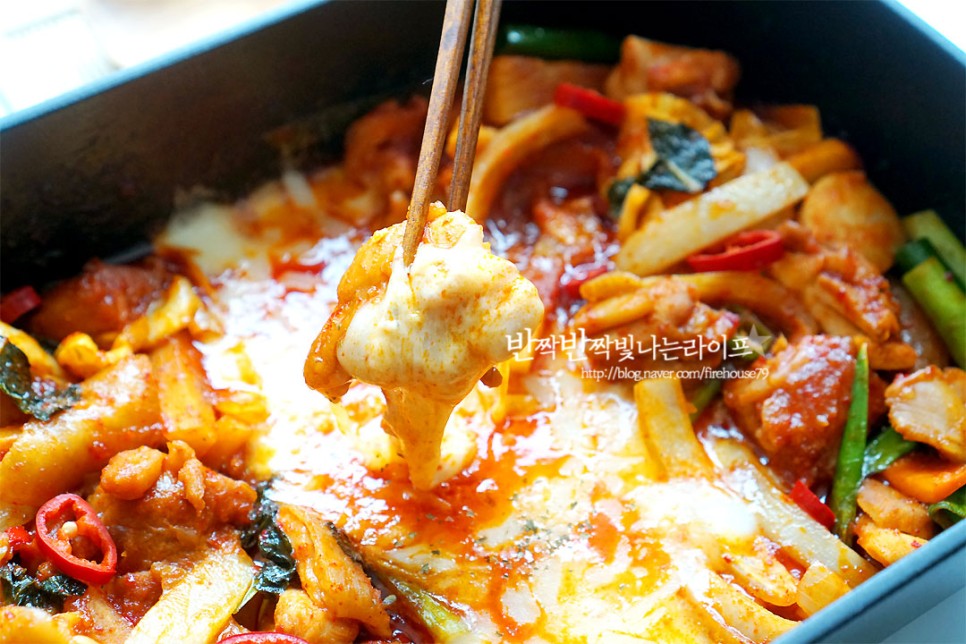 닭갈비 볶음밥 만들기 닭갈비 레시피 치즈 닭갈비 15