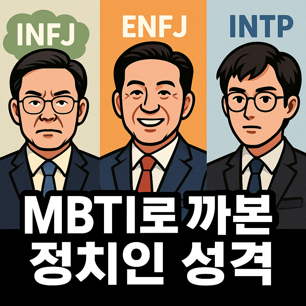 MBTI로 까본 정치인 성격 썸네일