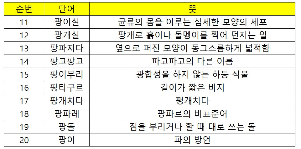 팡-시잔-단어-표2