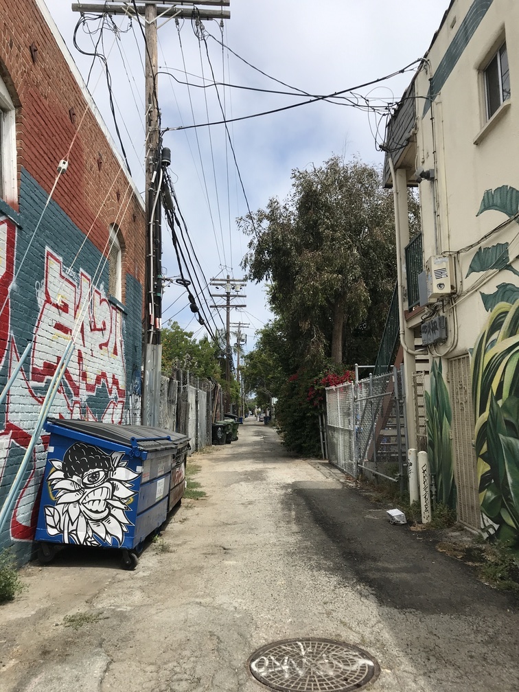 La 핫한 동네 Hollywood Sign And 애벗키니스트릿와 Abbots Pizza 