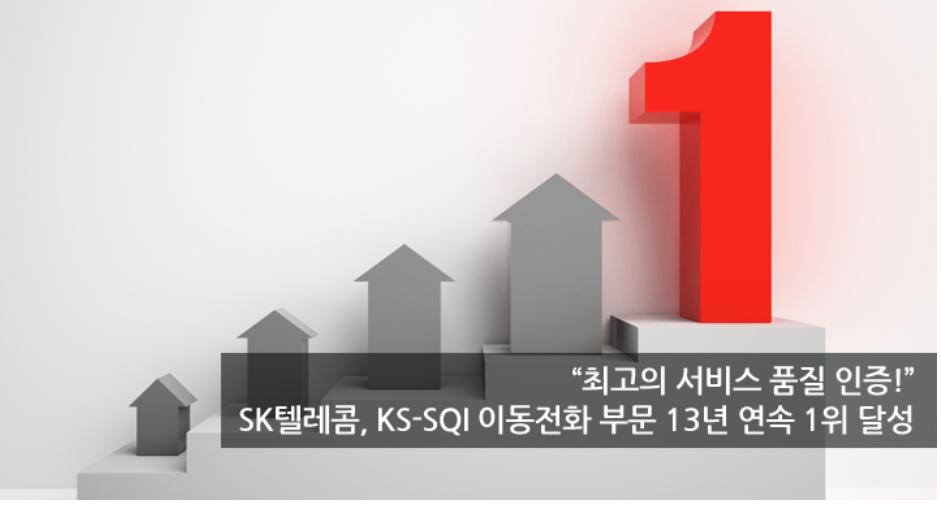 SK텔레콤&#44; KS-SQI 이동전화 부문 13년 연속 1위 달성