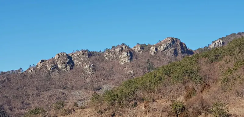 남해 응봉산과 설흘산