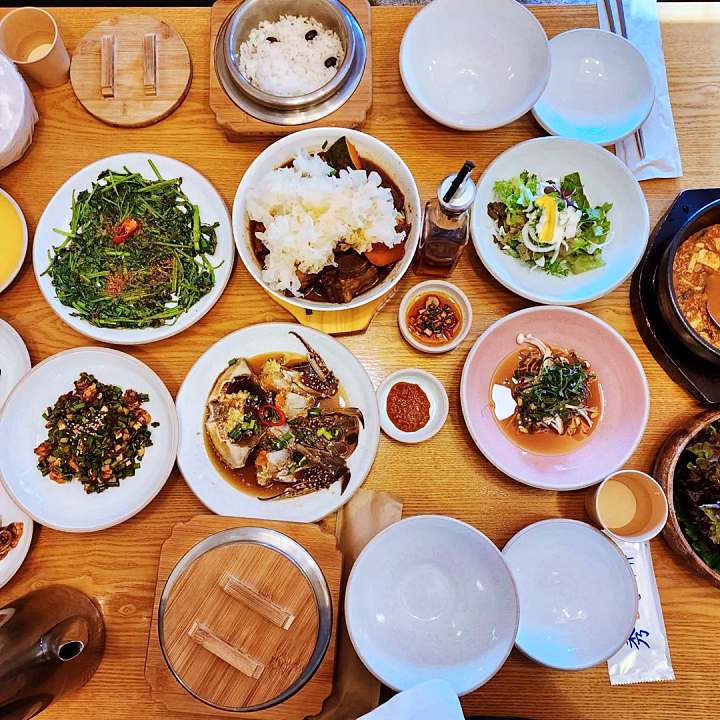 인천 송도 가게 흑마늘소갈비찜 집밥의 추억 소갈비찜 정식 장사의 신 맛집 추천