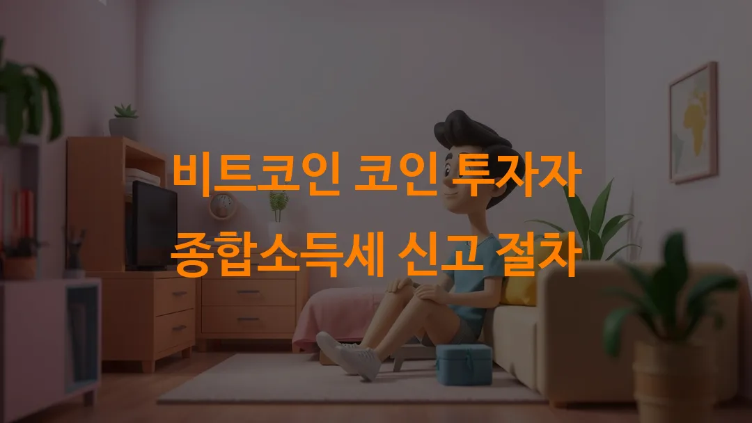 비트코인 코인 투자자 종합소득세 신고 절차