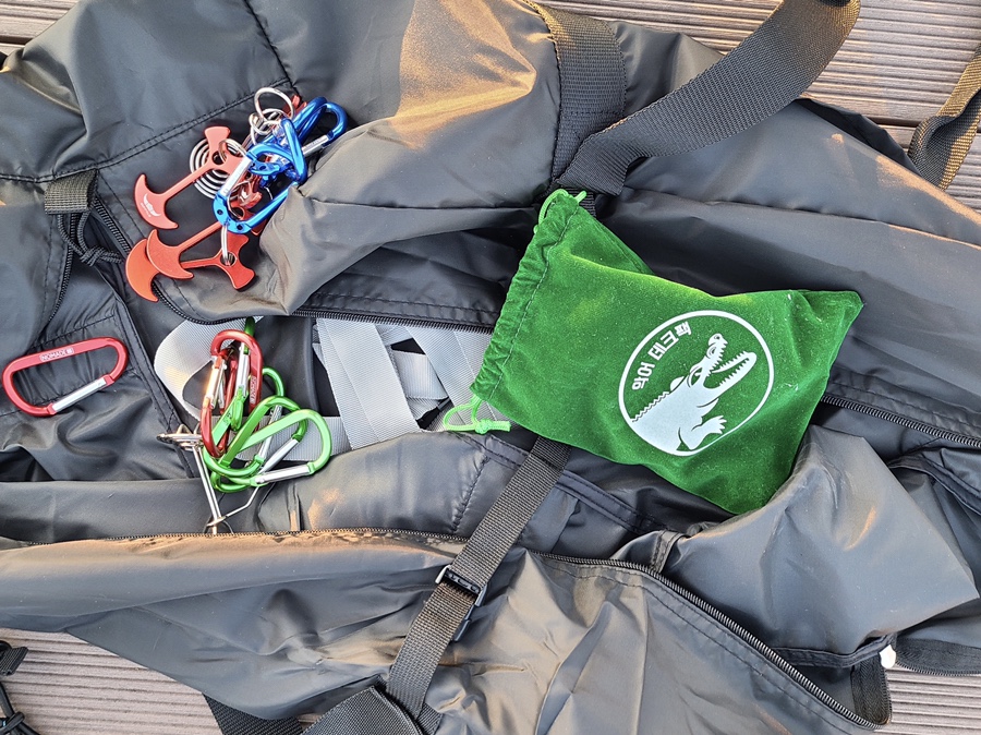 스노우 라인 새턴 쉘터 우리의 첫 텐트! 8