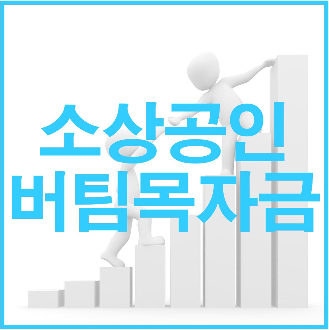  소상공인 버팀목자금 추가 신청 대상,방법
