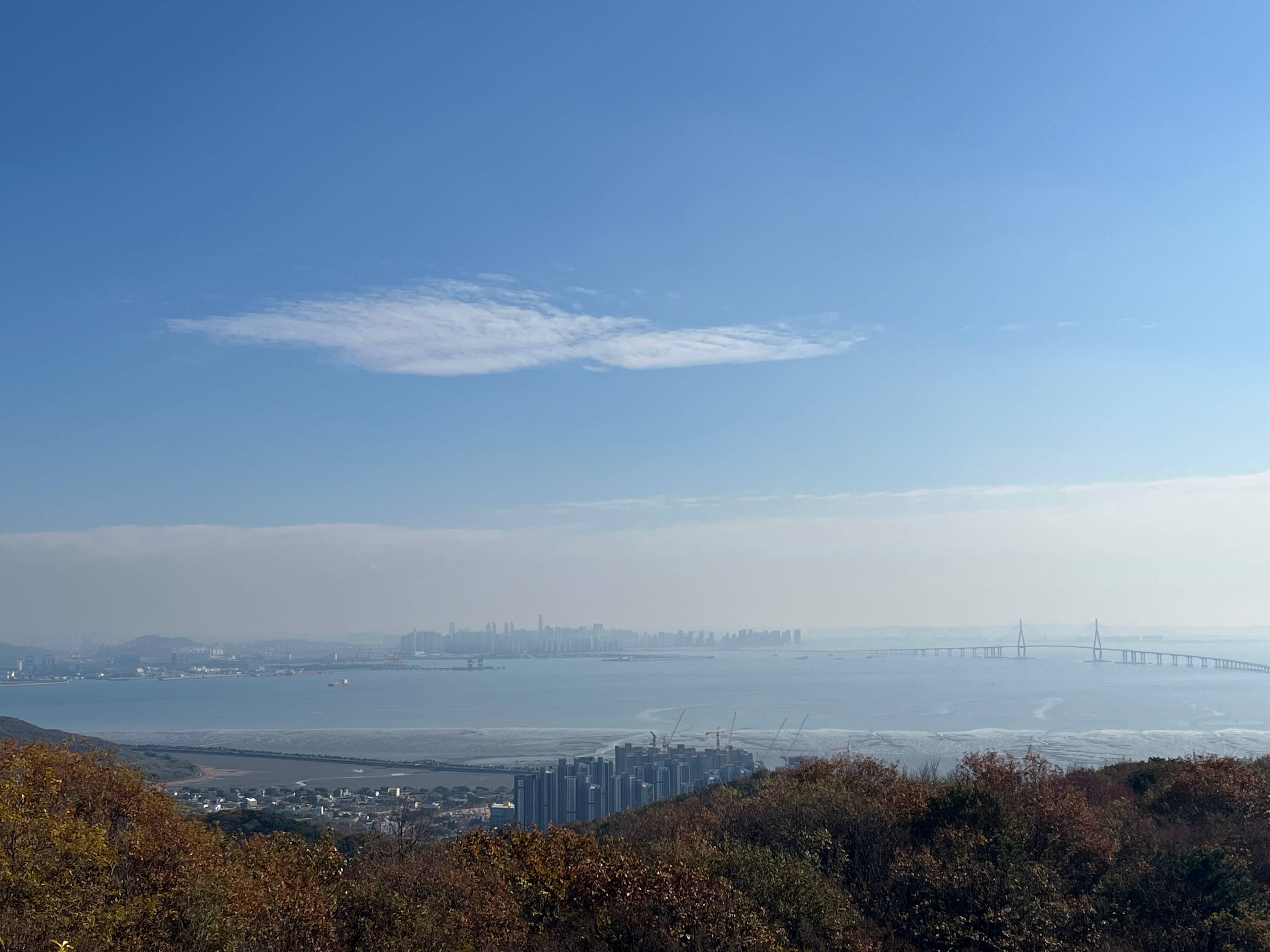 서울 근방에 있는 낙엽보기 좋은 백운산(영종도)