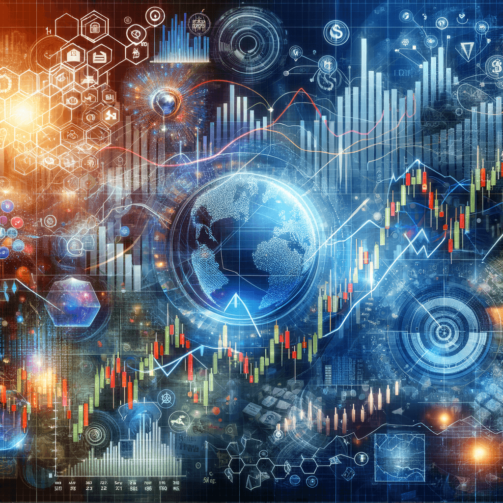 주식 투자 그래프 이미지&#44; ETF