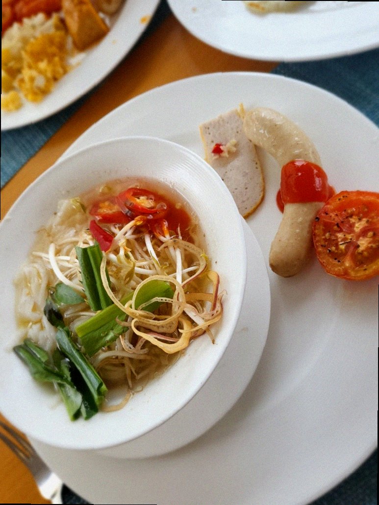 TMS 호텔 조식 월남 국수