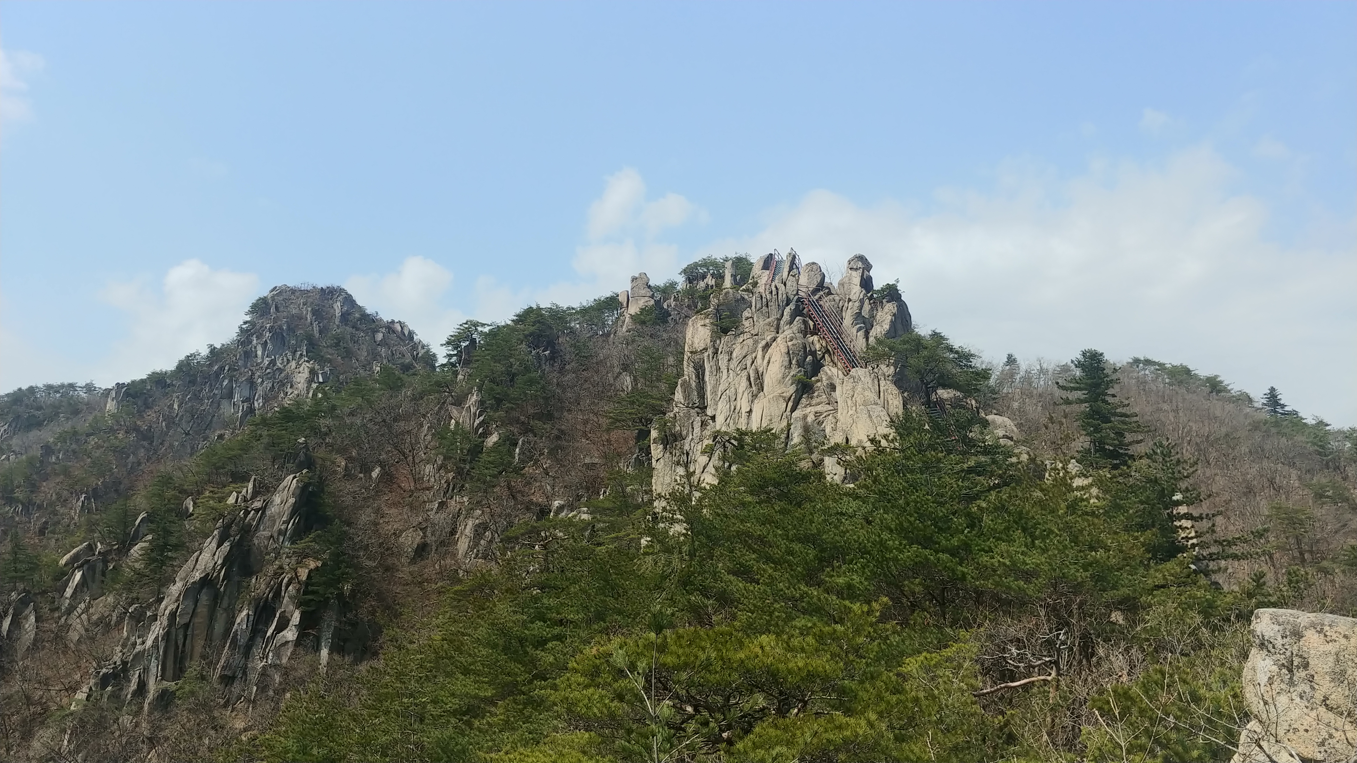 남산제일봉 암릉산행