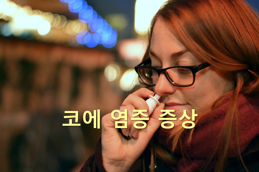  코에 염증 증상과 코를 세게 풀어 귀가 자주 아플 경우