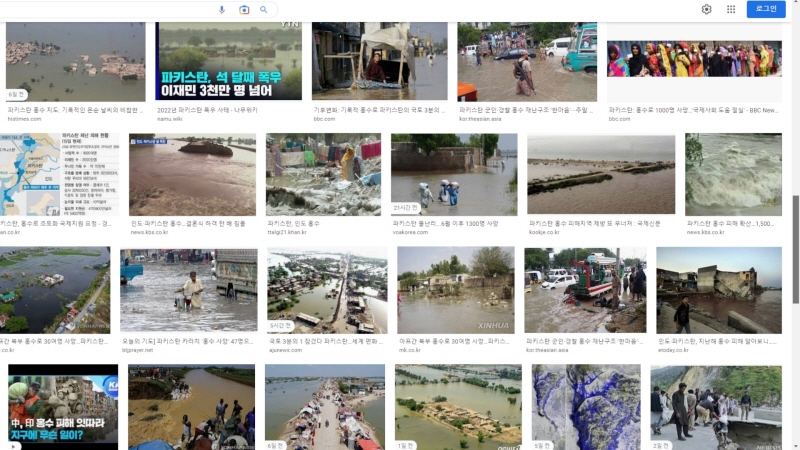 파키스탄 대홍수