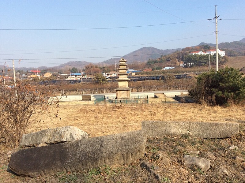  보물 천안 천흥사지 당간지주&오층석탑