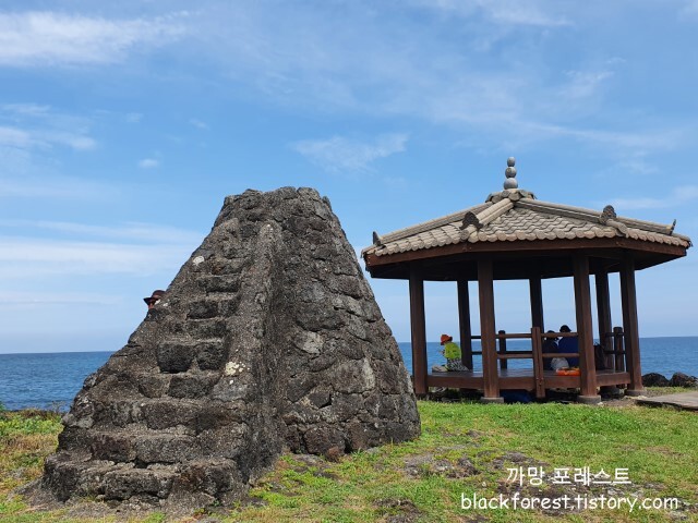 김녕 해수욕장 정자