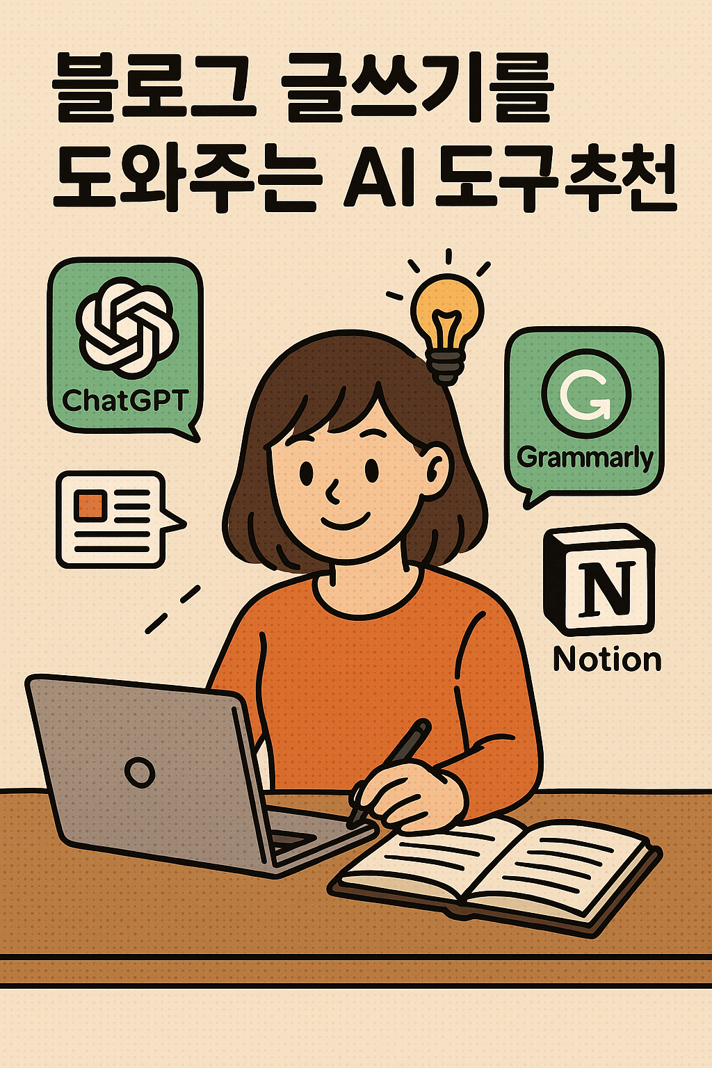 블로그 글쓰기를 도와주는 AI 도구 추천