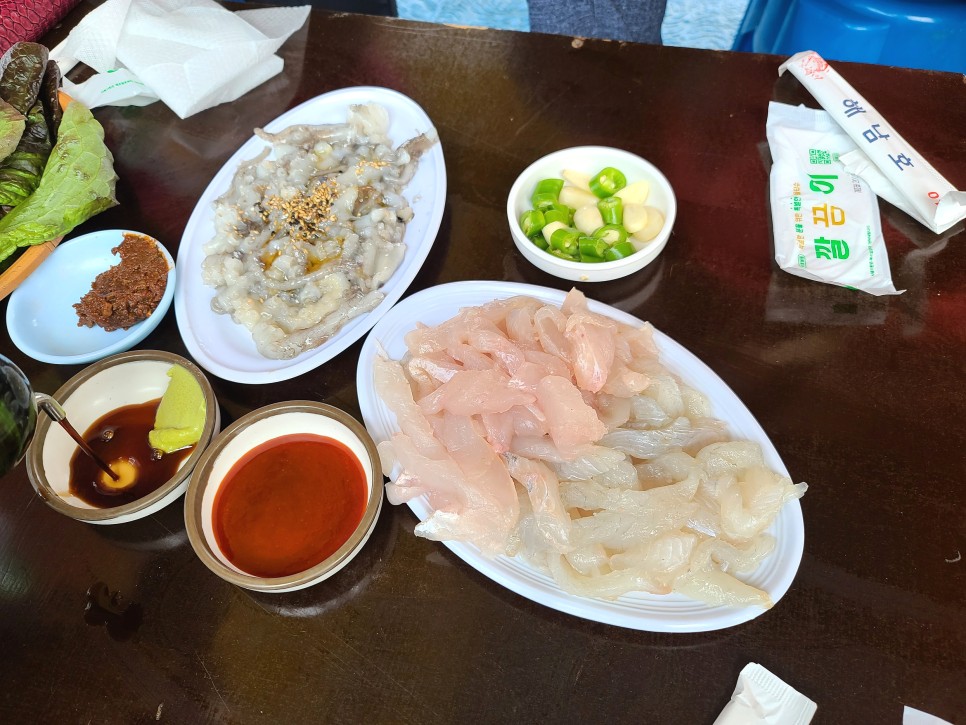 한진포구 선상횟집 당진여행 코스 16