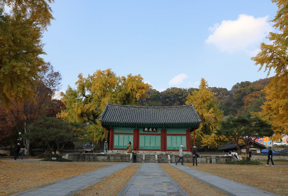 전주 향교 단풍1