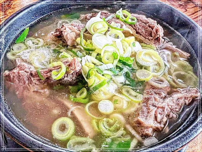 군포 송정지구 맛집 1인분 5천원 고기 듬뿍 갈비탕