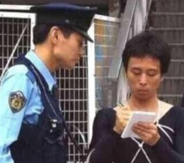  불법행위 단속하는 일본 잠복경찰에 걸린 시민