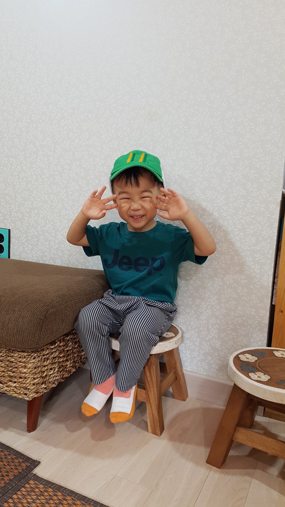  천천히 자라다오.