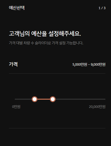 현대 인증중고차 홈페이지 이용방법 사진