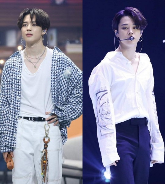  방탄소년단 지민, '방방콘 The Live' 스틸컷 공개, 귀여움+섹시함 공존 비주얼