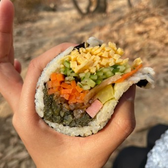 팔뚝 김밥