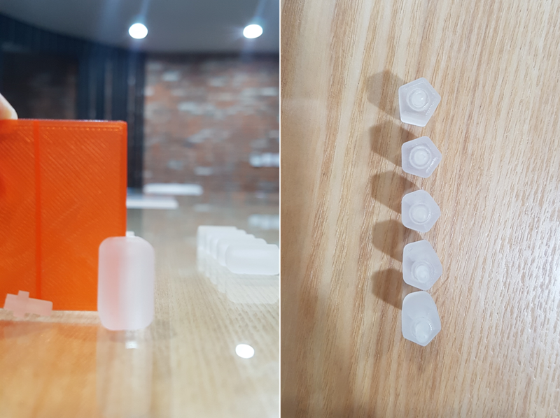 주꾸미 낚시찌 3D 프린팅 SLA 공정 제작 사진