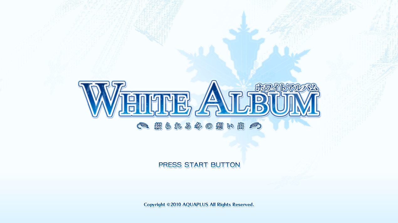  화이트 앨범 엮어가는 겨울의 추억 White Album Tsuzurareru Fuyu no Omoide ホワイトアルバム 綴られる冬の思い出 (PS3 - ISO 다운로드)