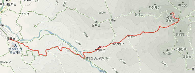  북한산 등산 코스 추천