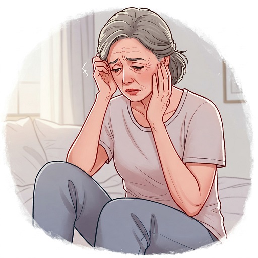 갱년기 여성