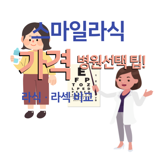 스마일라식 가격 병원선택 팁