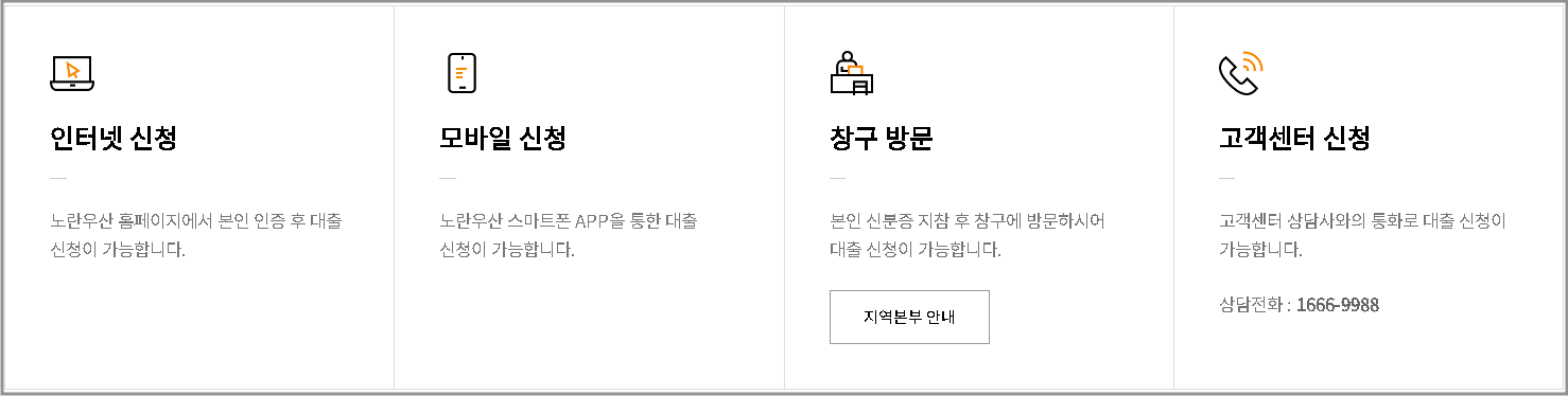 노란우산공제 대출 신청방법 안내