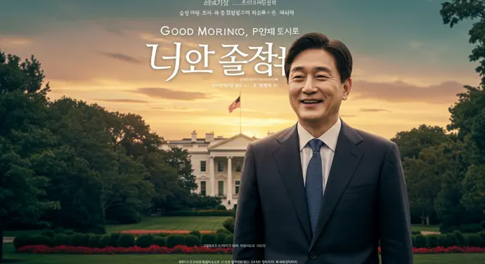 한국 코미디 드라마 포스터 이미지로 이순재 장동건 고두심 주연의 장진 감독 작품이며 옴니버스 형식으로 구성된 정치 코미디 장르