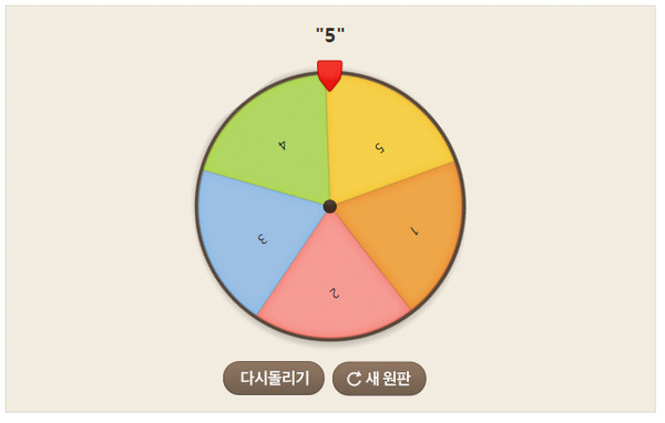 룰렛 결과