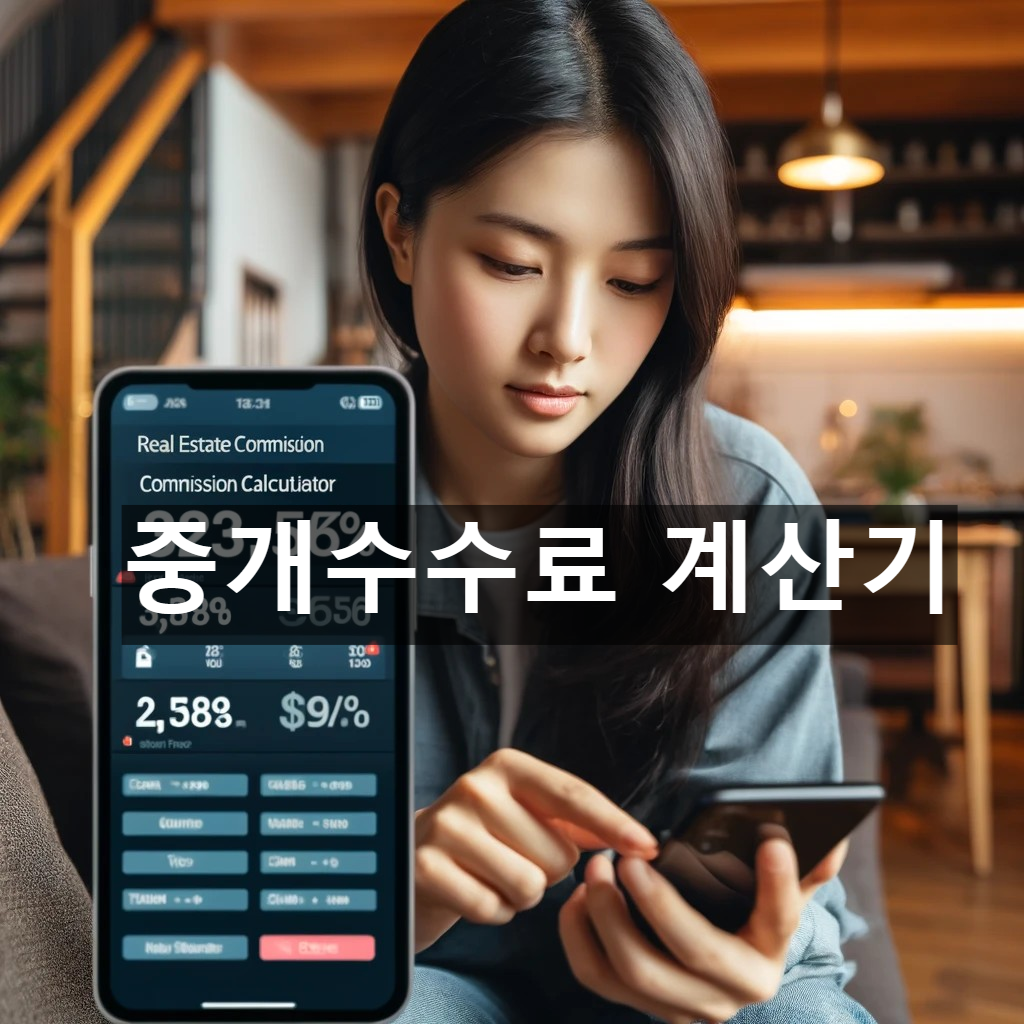  부동산 중개수수료 계산기 복비(다음부동산, 부동산계산기 닷컴)