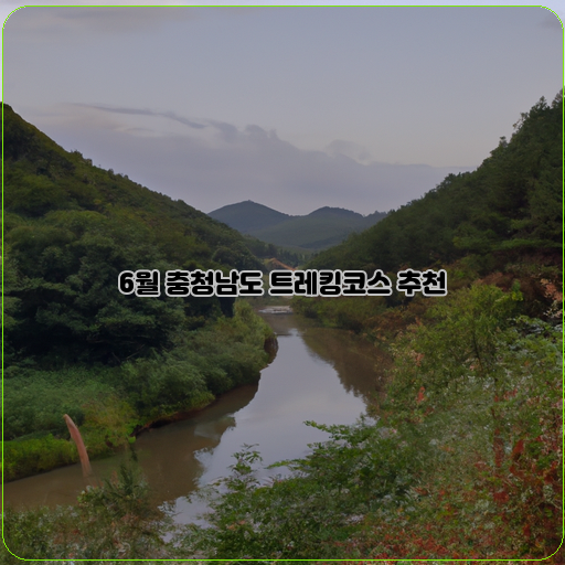  충청남도에서 떠나는 환상적인 트레킹 여행 추천!