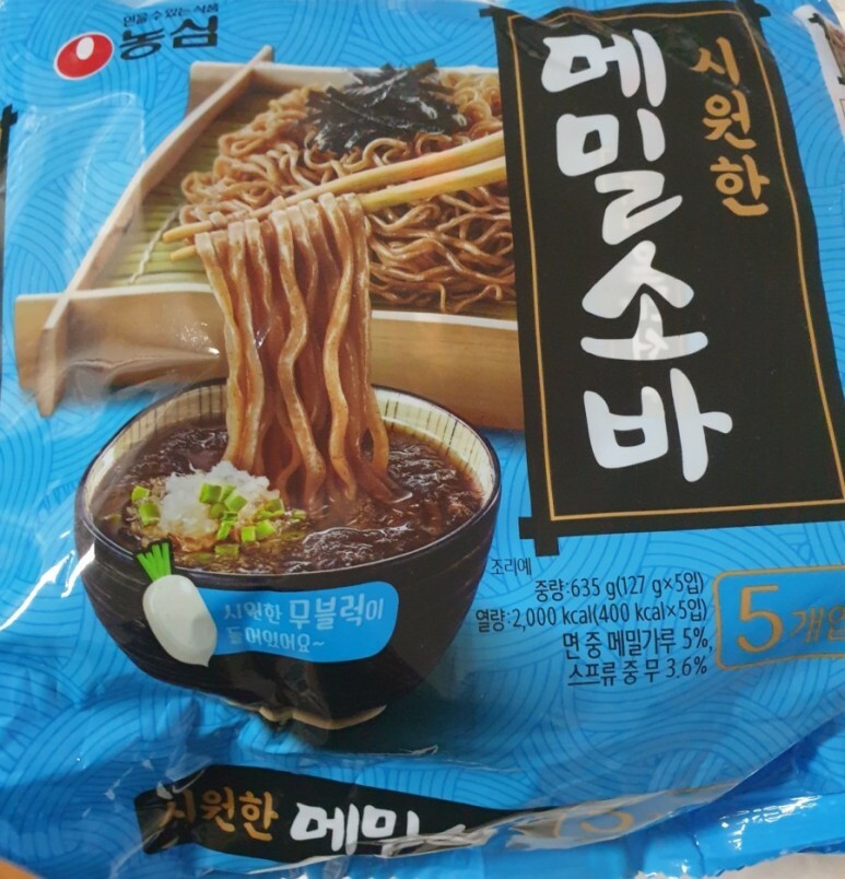  농심 시원한 메밀소바