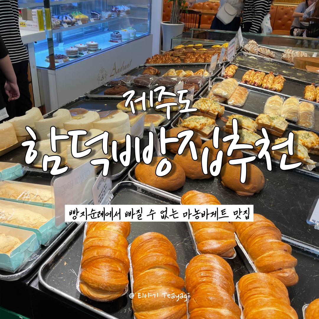  제주 Jeju | 제주도 여행 시 꼭 들러야 할 마농 바게트 맛집, 함덕 오드랑 베이커리 (feat. 제주도 맛집 현지인 추천)