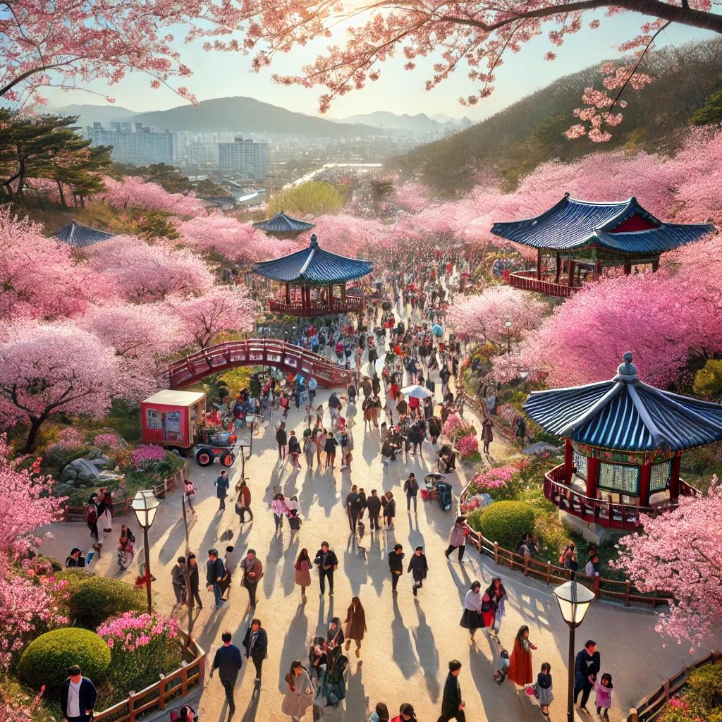 인천 자유공원 벚꽃축제 2025