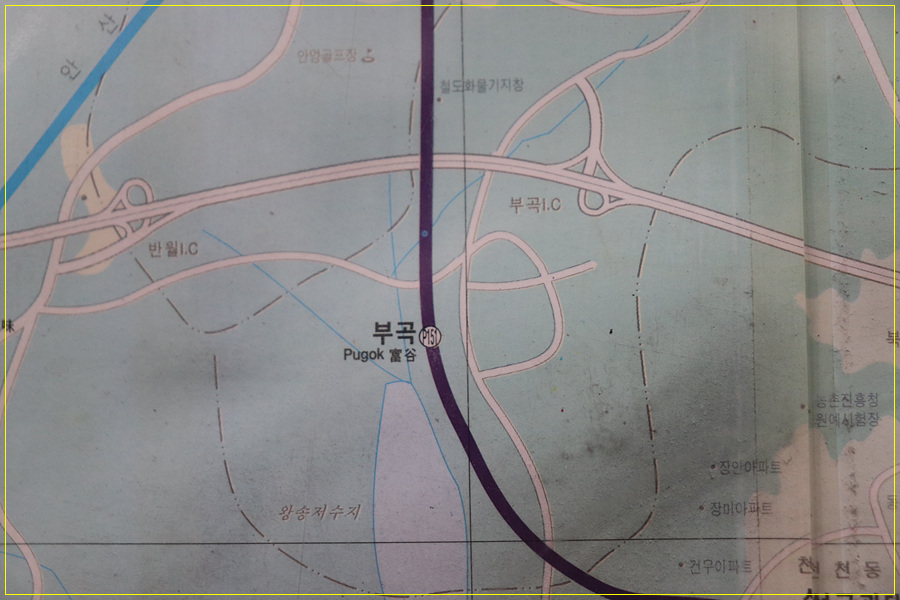 김포 전철노선도 5호선 김포공항역에 설치된, 22