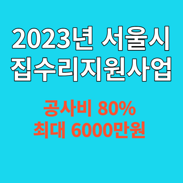 주택 수리 지원 프로젝트-정보